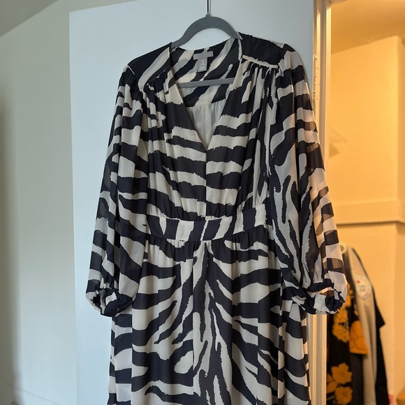 Mini dress zebra print - Picture 2 of 3